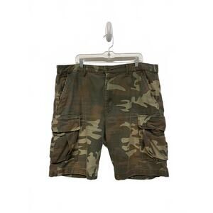 Levi’s Men's Camo Cargo Bermuda Shorts Size 40 Baggy Skate 100% Cotton